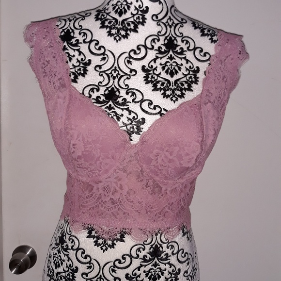 Full Cover Bustie Lace Bra - Picture 2 of 6